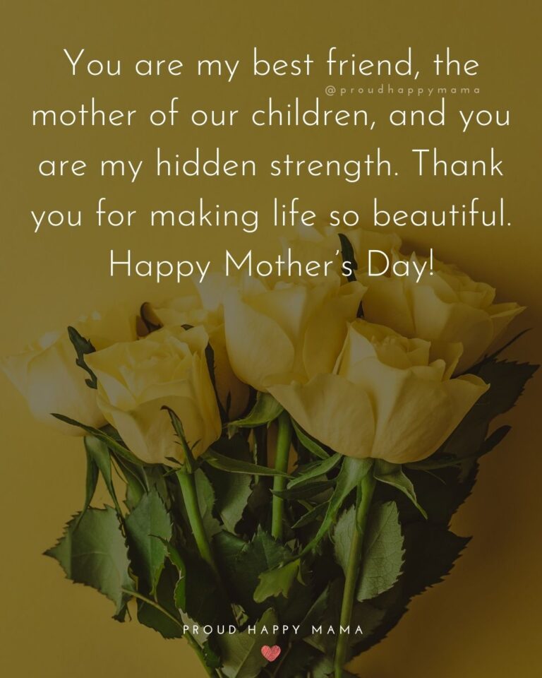 75+ Touching Happy Mother’s Day Quotes For Wife