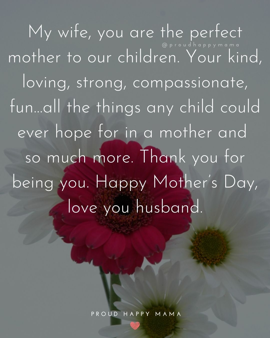 happy mothers day quotes from husband to wife