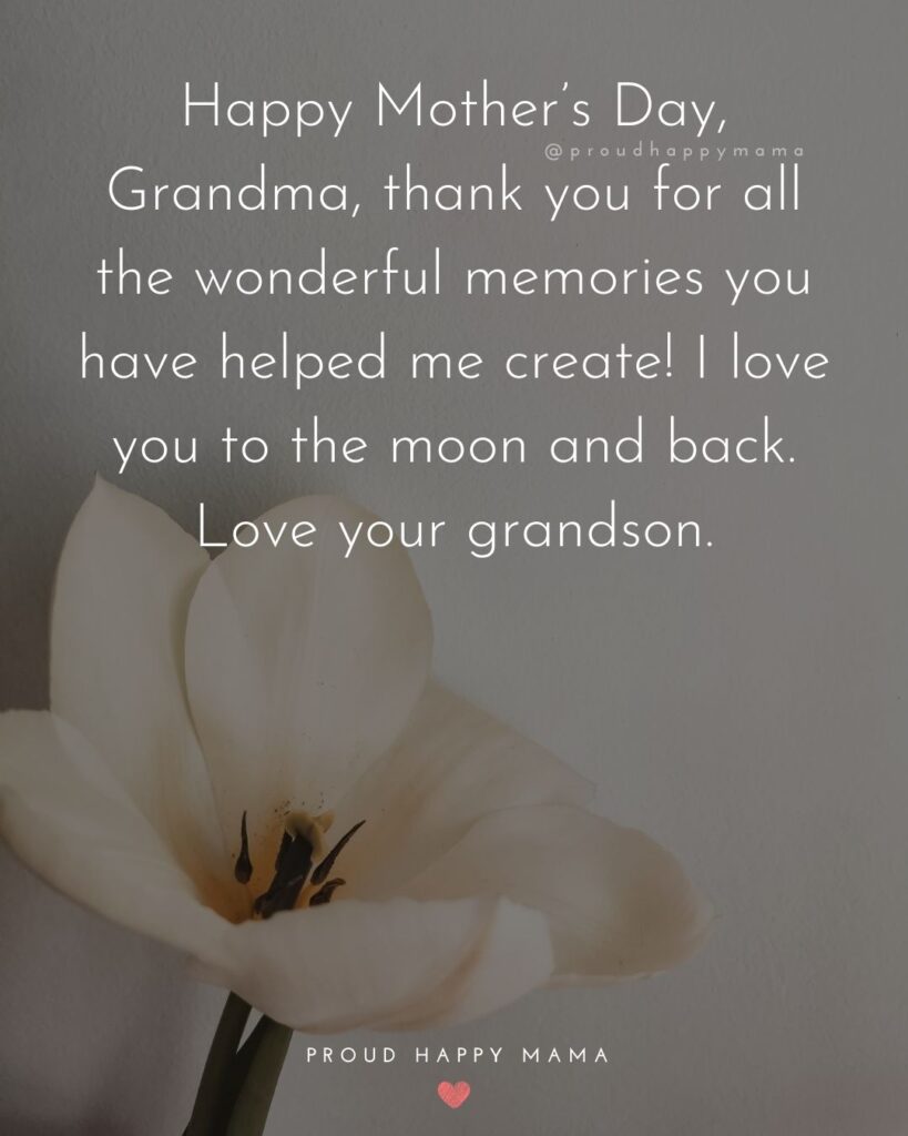 mothers day message for grandma in heaven