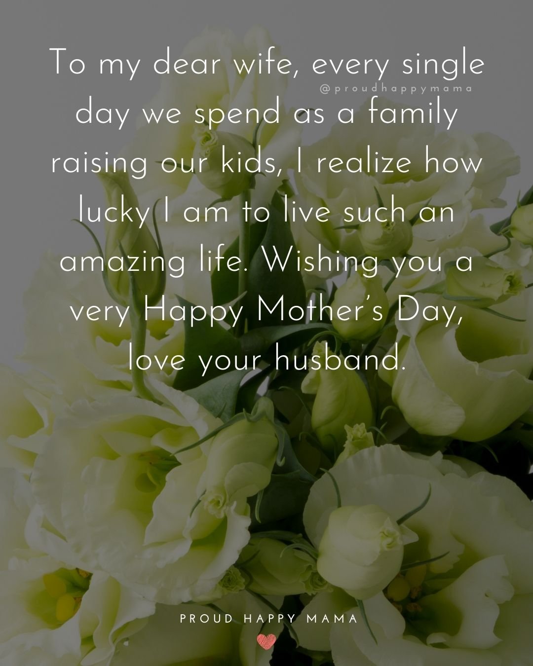 mothers day message for my wife