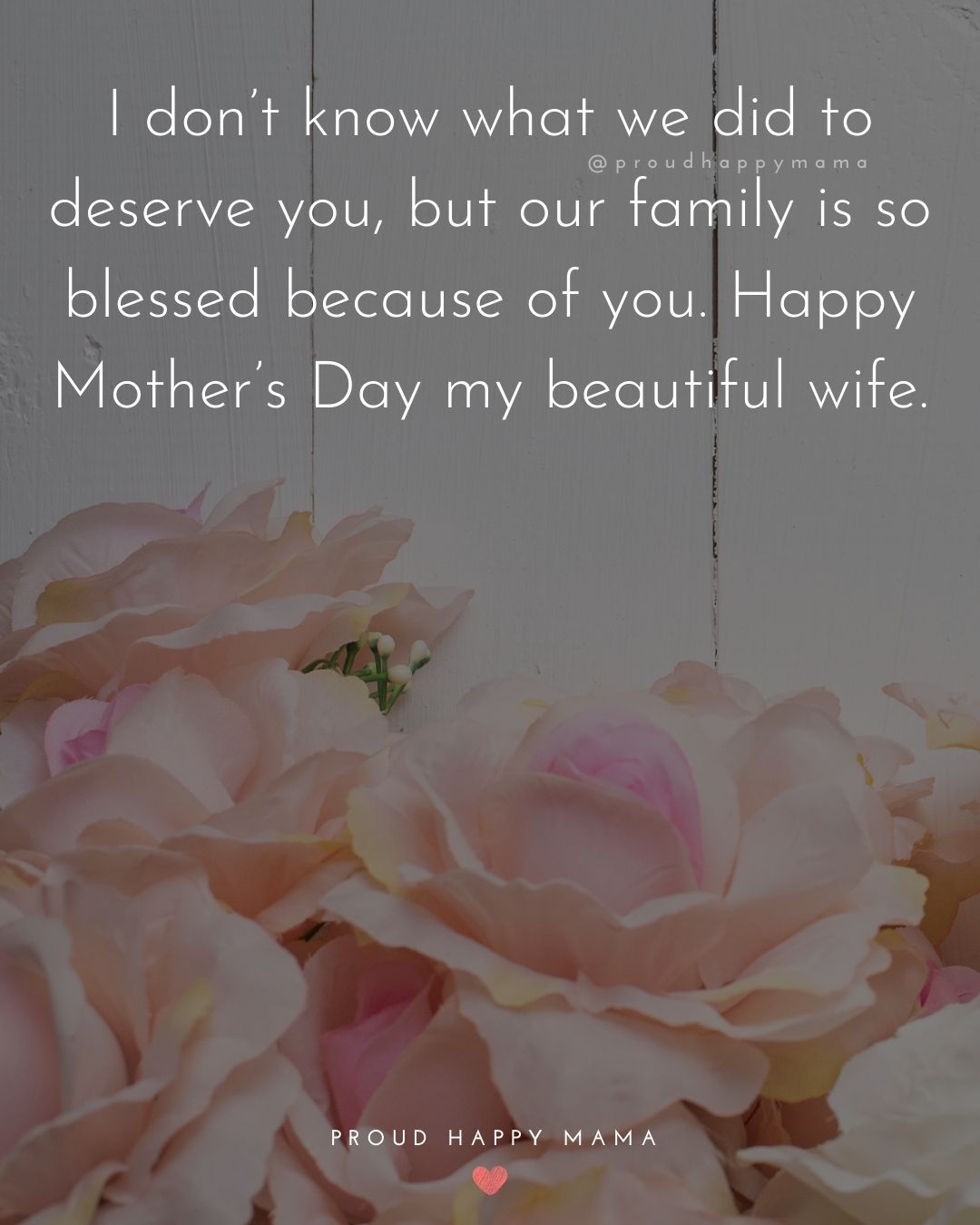 mothers day message for wife from husband