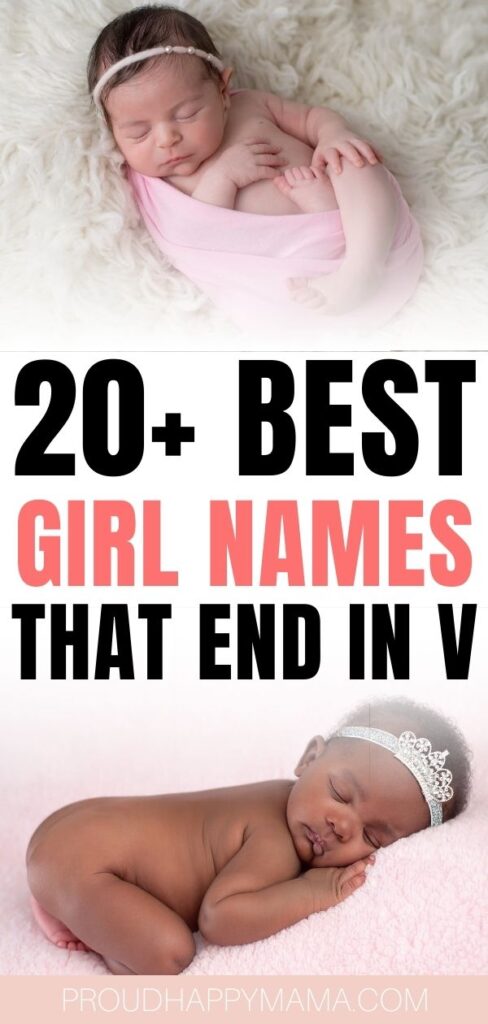 Best Baby Girl Names That End In V