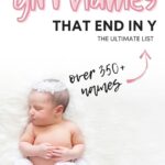 Best Baby Girl Names That End In Y