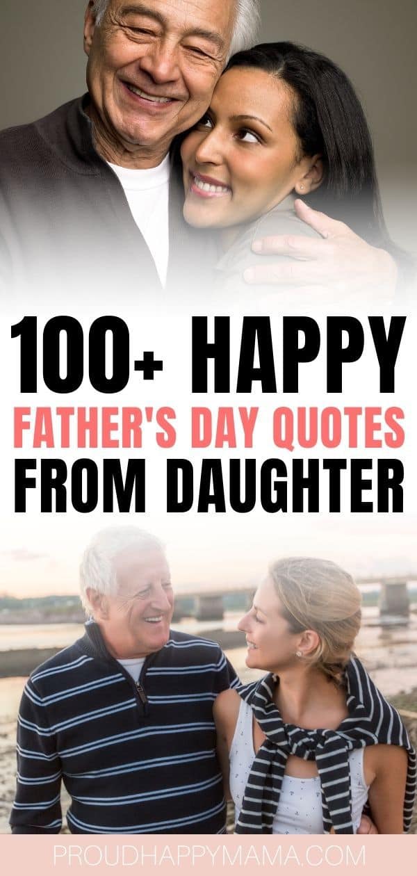 happy Fathers Day quotes from daughter