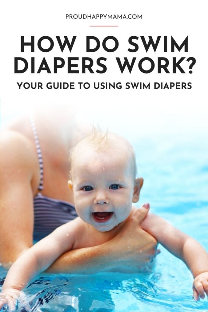 how do reusable swim diapers work