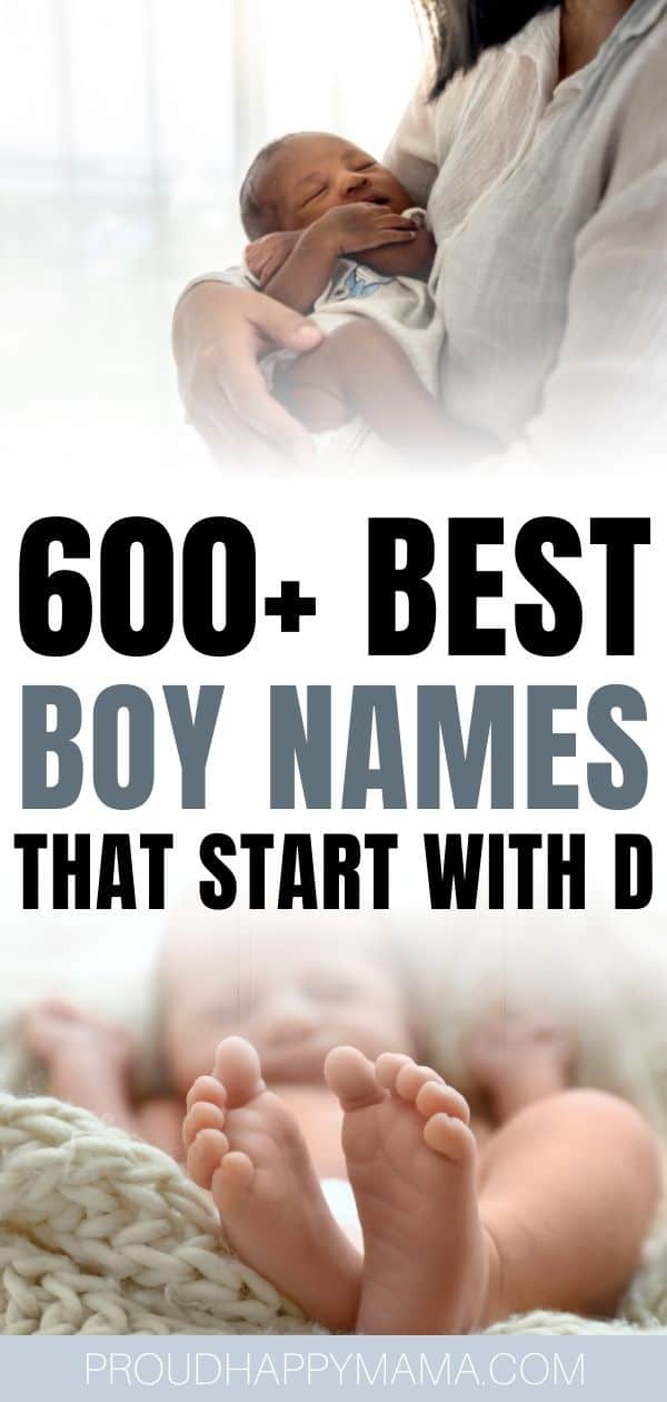 Baby Boy Names That Start With D