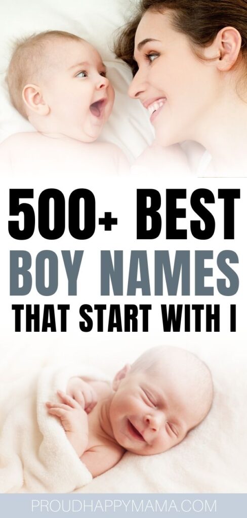 Baby Boy Names That Start With I