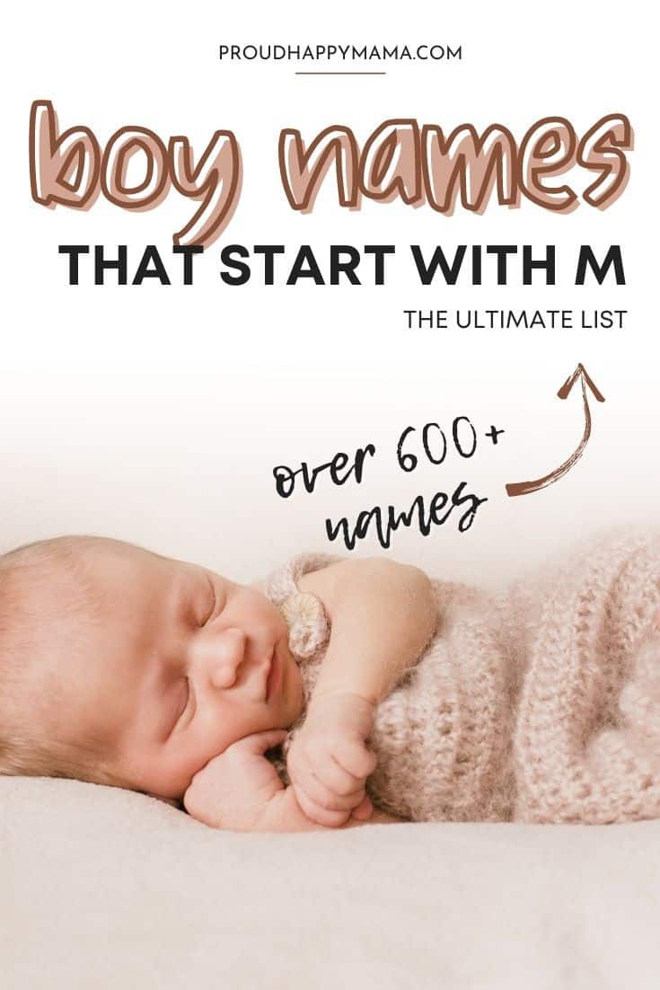 boy names that start with m