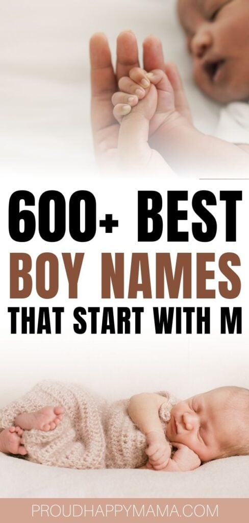 Best Boy Names That Start With M