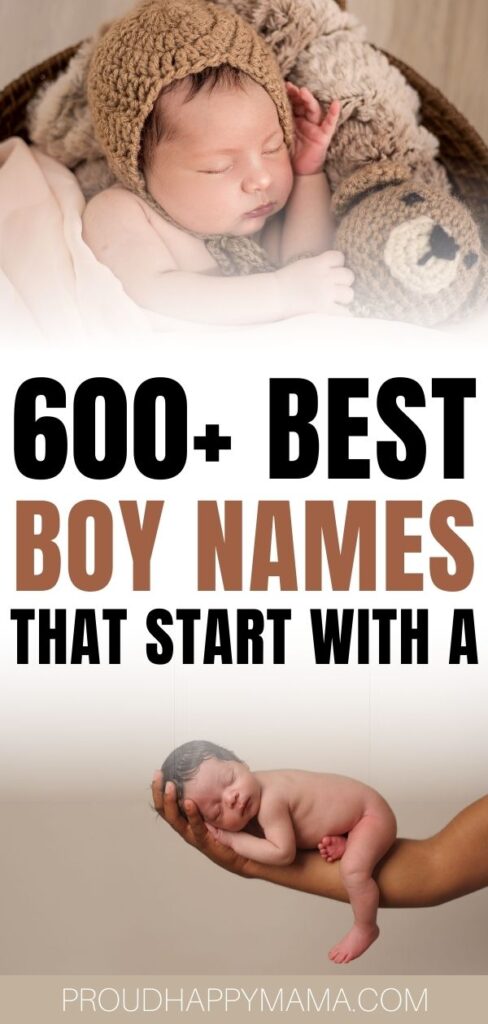 Cute Baby Boy Names That Start With A