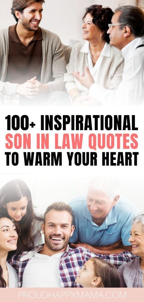 inspirational quotes for son in laws