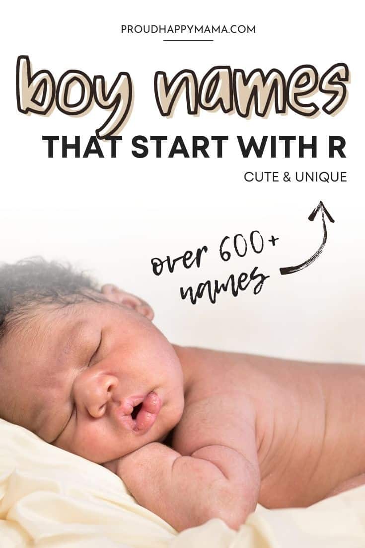 600+ Boy Names That Start With R (Cute & Unique)