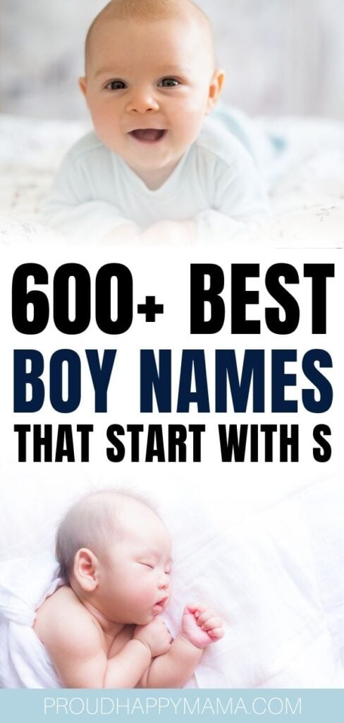 Best Boy Names That Start With S