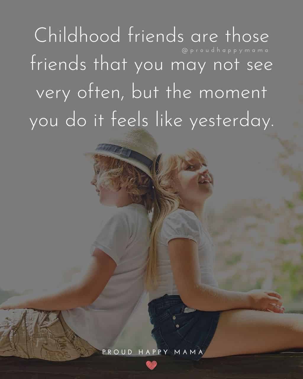 quotes on childhood memories
