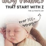 Cute Baby Boy Names That Start With Z