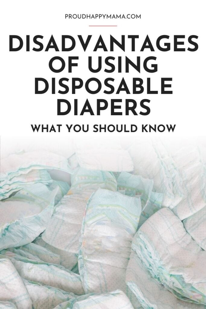 Disadvantages Of Using Disposable Diapers For Babies