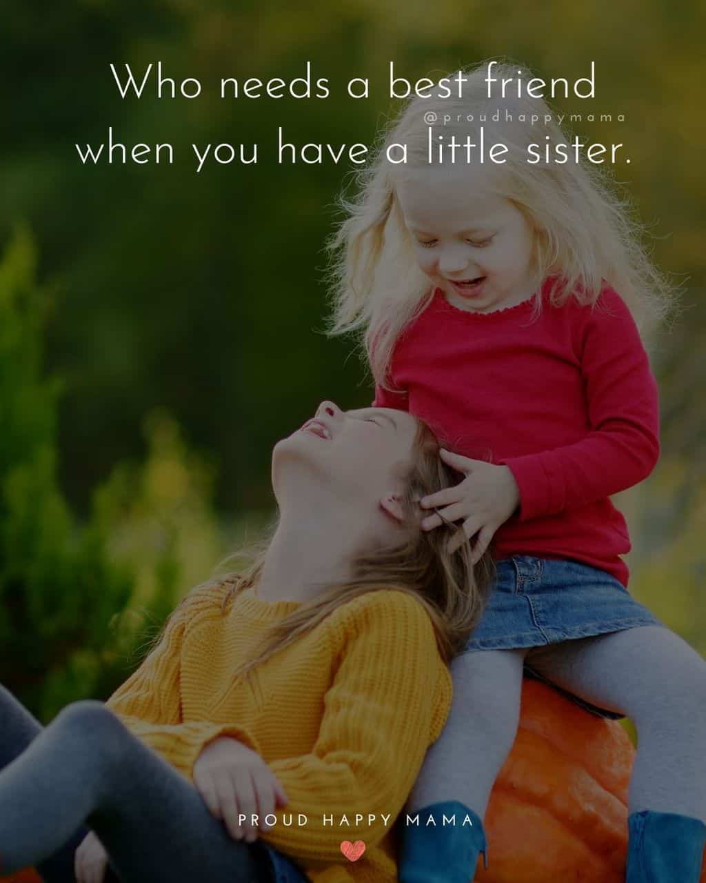 50 Little Sister Quotes And Sayings (With Images)