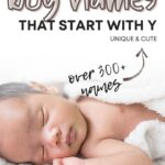 Unique Boy Names That Start With Y