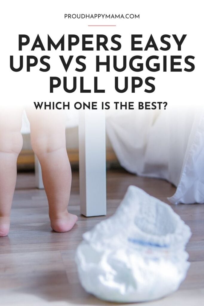 differences between Huggies vs Pampers pull ups