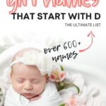 Cute Baby Girl Names That Start With D