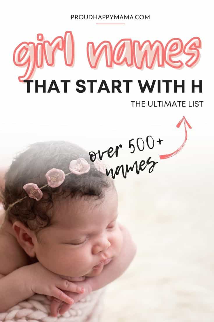 500+ Girl Names That Start With H (Pretty & Unique)