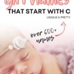 Unique Girl Names That Start With C