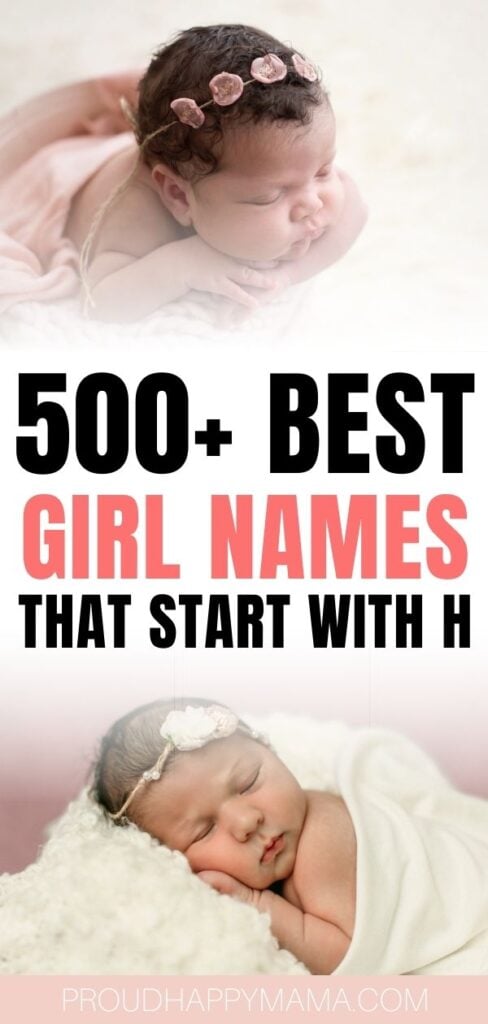Unique Girl Names That Start With H