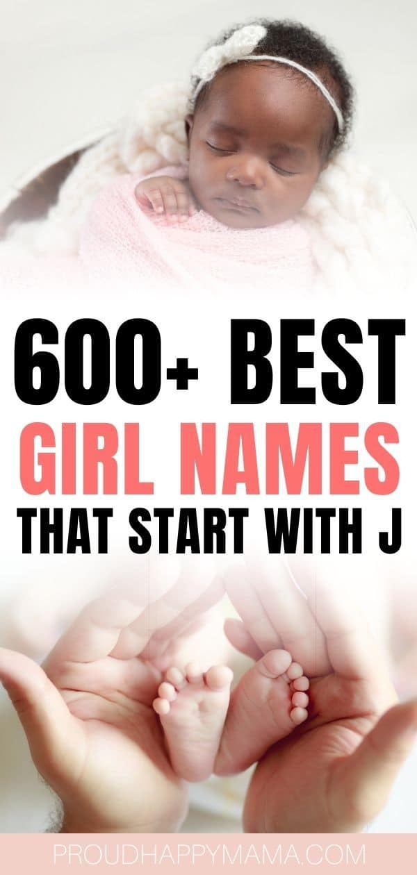 Unique Girl Names That Start With J