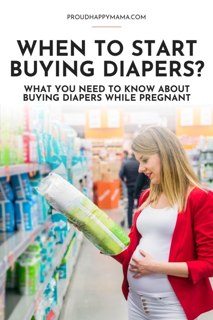 When to start buying diapers