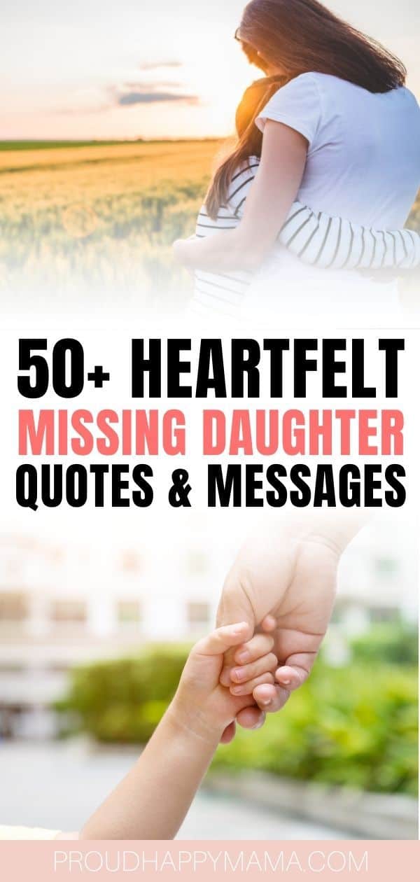 missing a daughter quotes