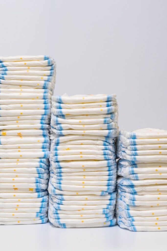stockpiling diapers