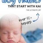 Baby Boy Names That Start With Kai