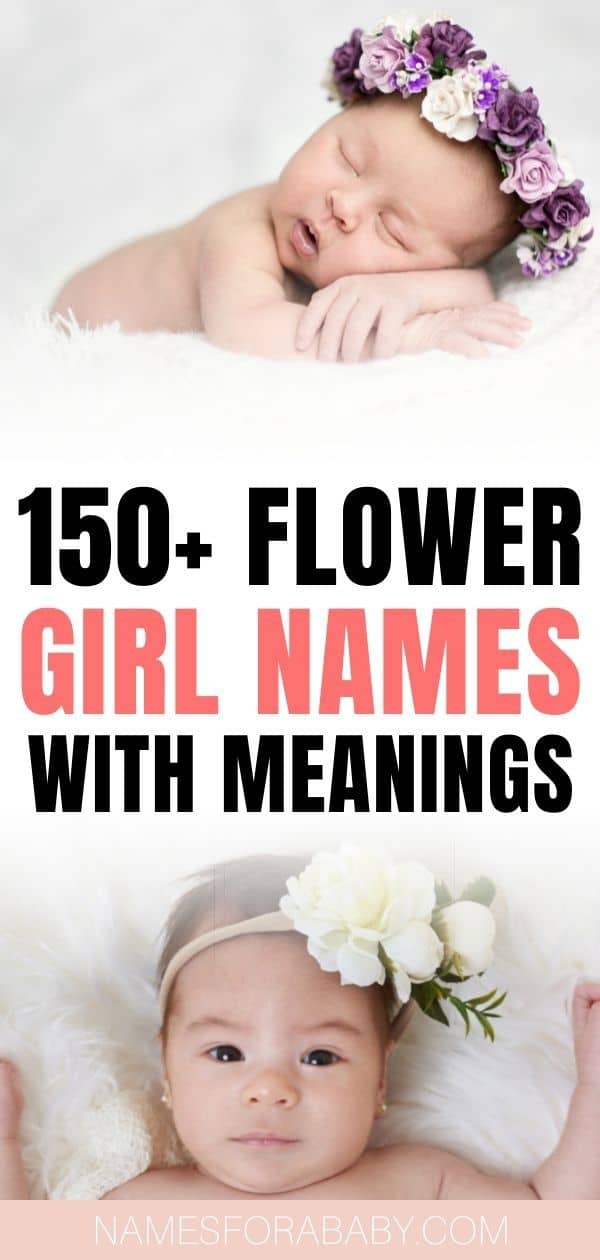 150+ Flower Names For Girls (Sweet & Pretty)