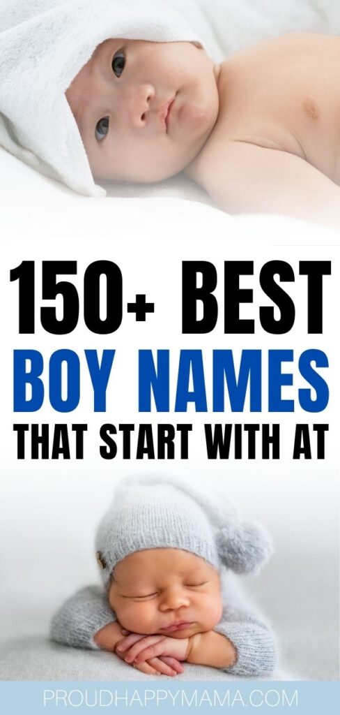 Best boy names that start with at