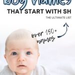 Boy Names Starting With Sh