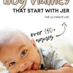 Boy Names That Start With Jer