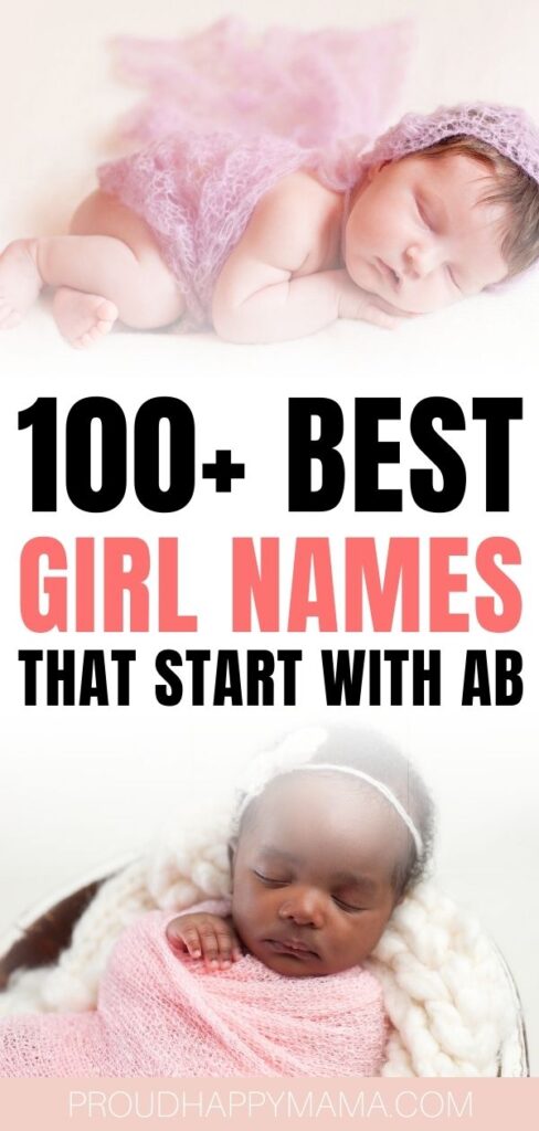 Girl Names That Start With Ab