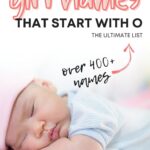 Girl Names That Start With O