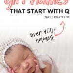 Girl Names That Start With Q