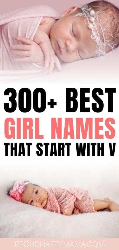 Girl Names That Start With V