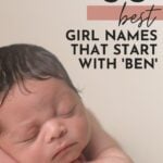 Unique Girl Names That Start With Ben
