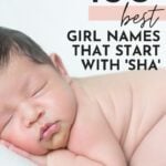 Unique Girl Names That Start With Sha