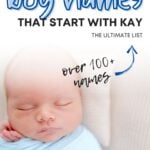 baby boy names that start with Kay