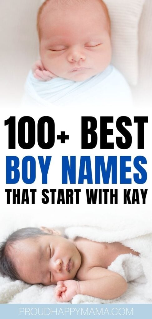 boy names beginning with Kay