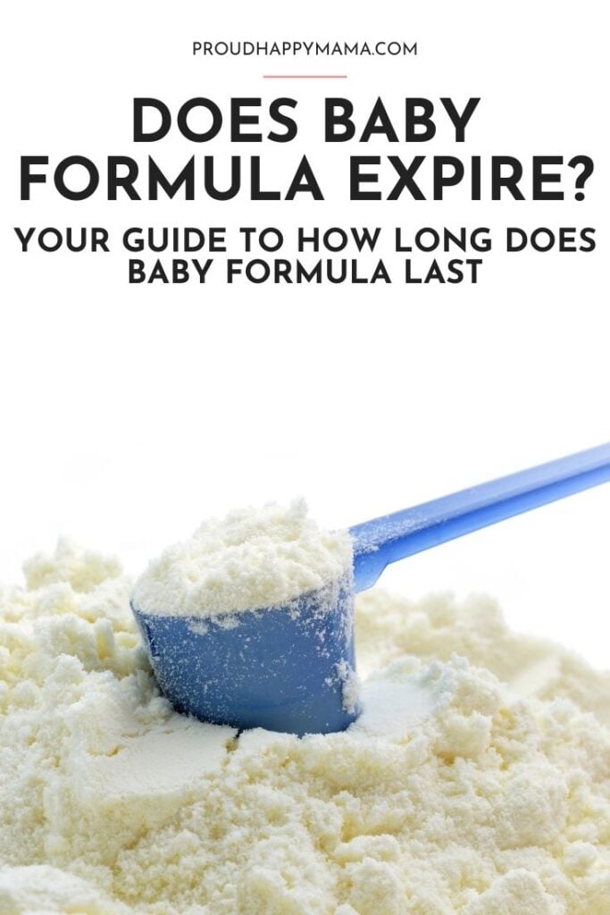 how long does baby formula last