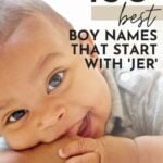 unique boy names that start with jer