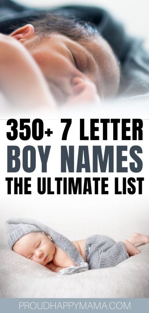 Cute 7 Letter Boy Names