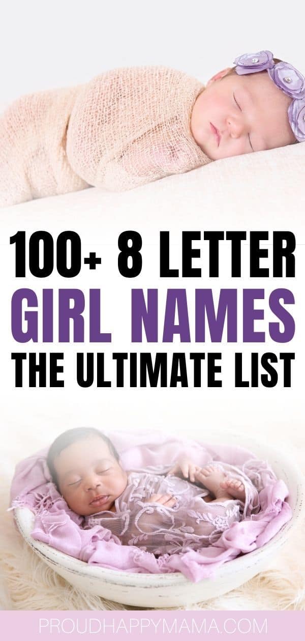 Cute 8 Letter Girl Names