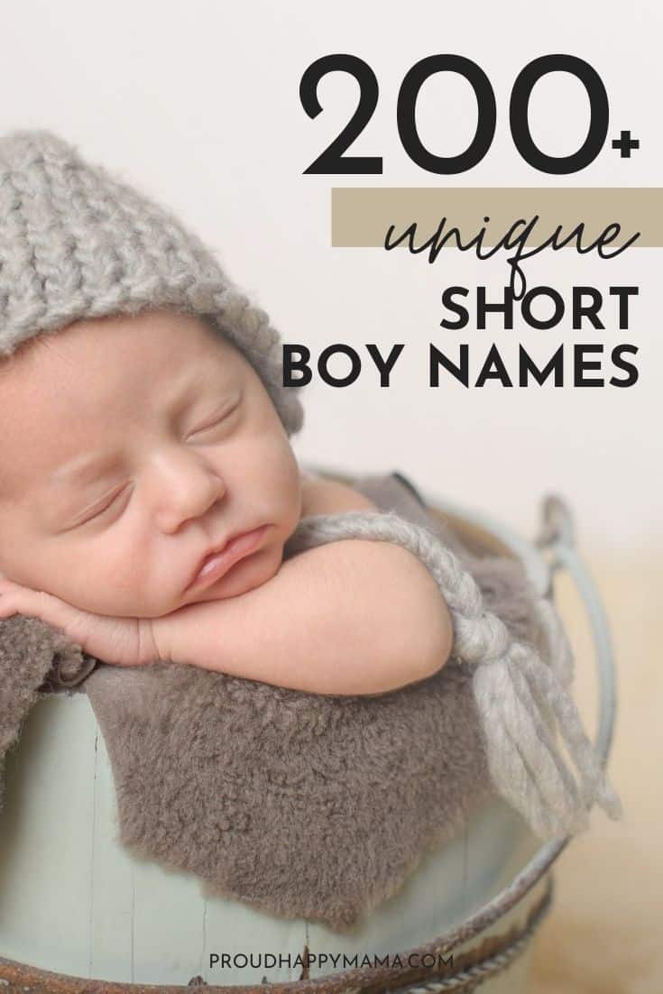 Unique Short Boy Names 