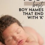 best boy names ending in k